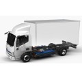 Шасси AMBERTRUCK EV 75, 4х2, 115 кВт, до 200 км