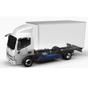 Шасси AMBERTRUCK EV 75, 4х2, 115 кВт, до 200 км