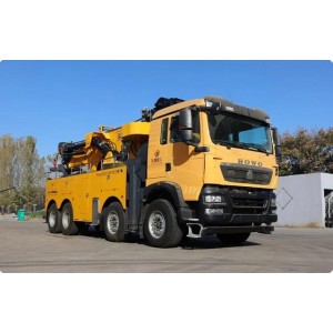 Грузовой эвакуатор Isuzu Giga 8х4, 465 л.с, 80 т