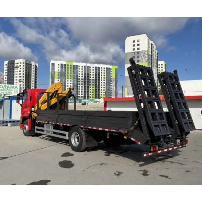 Эвакуатор Isuzu Giga FVR с КМУ XCMG SQZ160-4, 4x2, 240 л.с., 8 т