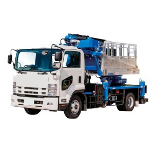 Мостовая автовышка Isuzu Elf, SF77A, 7,44 м