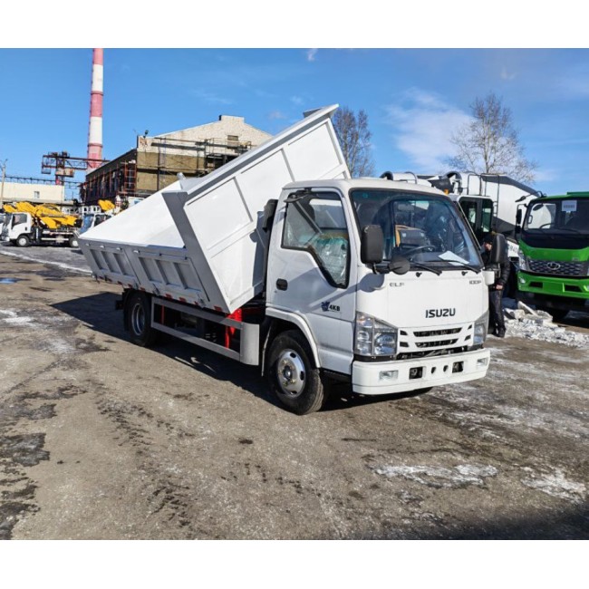 Самосвал с боковой выгрузкой Isuzu Elf 100P, 4х2, 130 л.с., 2 т