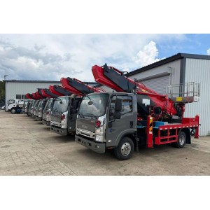 Автовышка Isuzu Elf KV100, 4x2, 130 л.с, 30,8 м