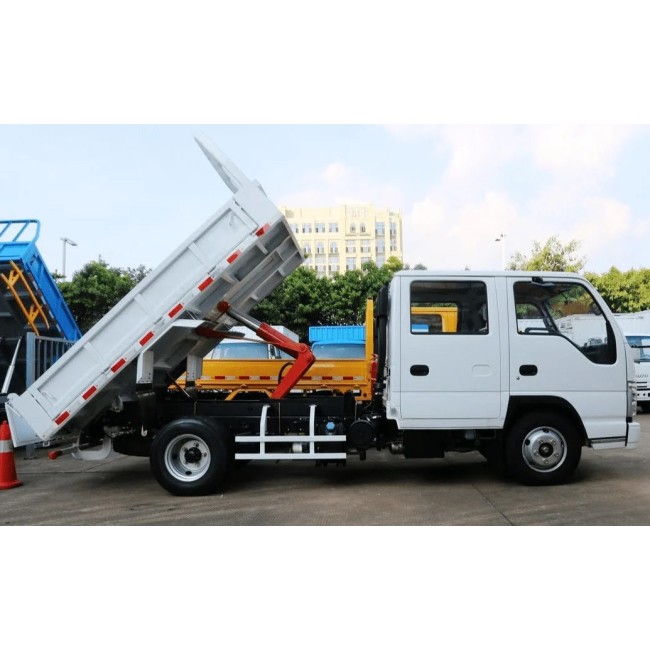 Самосвал Isuzu ELf с двoйной кaбинoй, 4х2, 120 л.с, 3.5 т