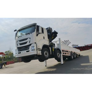 Эвакуатор Isuzu Giga 8x4 с КМУ - 16 тонн, 420 л.с.