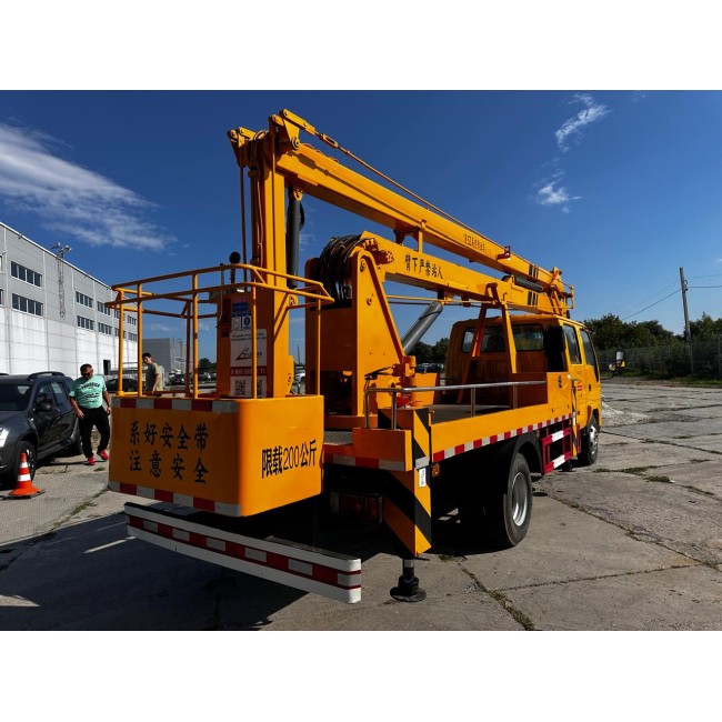 Aвтовышка Isuzu Elf, 4х2, 120 л.с, 18 м