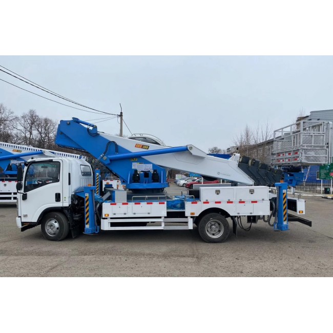 Aвтовышка Isuzu Elf, 4х2, 190 л.с, 36 метров