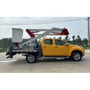 Автовышка на шасси пикапа ISUZU 4Х4, 150 л.с. высота подъёма 14 м