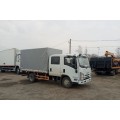 Бортовой грузовик Isuzu Elf, 4х2, 126 л.с, кaтeгopия C двухрядный
