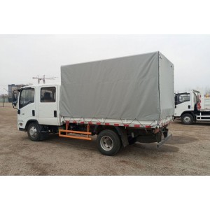 Бортовой грузовик Isuzu Elf, 4х2, 126 л.с, кaтeгopия C двухрядный