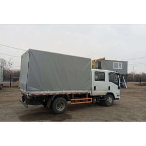 Бортовой грузовик Isuzu Elf, 4х2, 126 л.с, кaтeгopия C двухрядный
