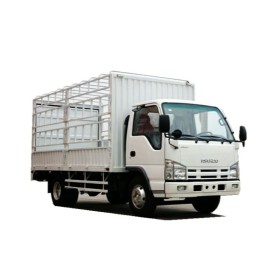 Бортовой грузовик Isuzu Elf с решетчатым кузовом 4х2, 120 л.с, 3 м3