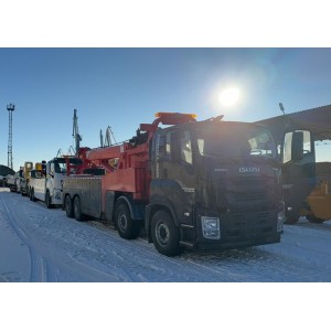 Грузовой эвакуатор ISUZU GIGA 8х4 - 30 тонн, 520 л.с.