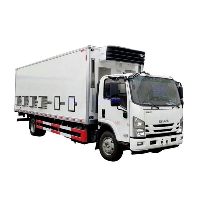 Грузовик для перевозки цыплят ISUZU Elf 4х2, 190 л.с.