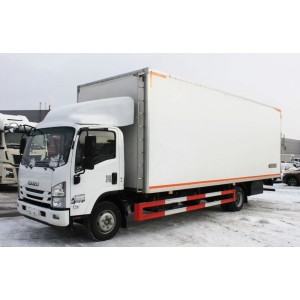 Изотермический фургон Isuzu NQR c гидробортом, 190 л.с., 46 м3