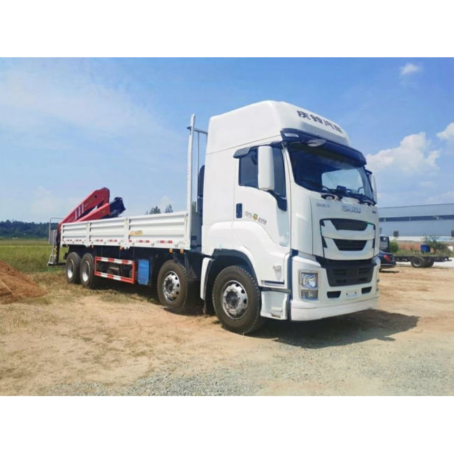 Манипулятор lSUZU Giga 8х4, 400 л.с., 6200 кг