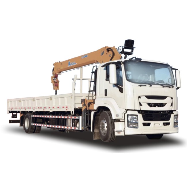 Бортовой автомобиль Isuzu Giga с КМУ (XCMG SQS200 ) 8 тонн