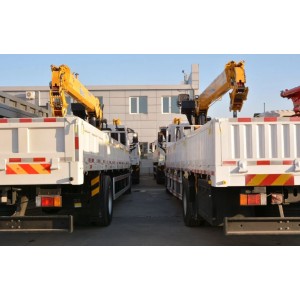 Бортовой манипулятор Isuzu Giga, 8 т