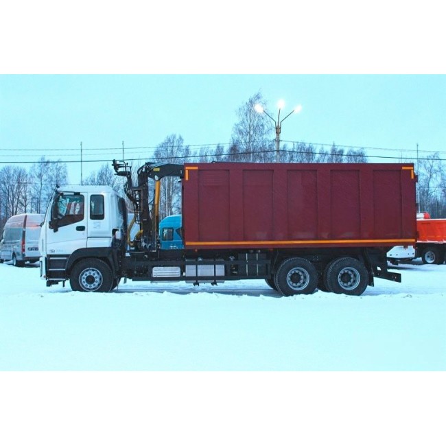 Ломовоз ISUZU GIGA, 6x4, 400 л.с, 30 куб.м.