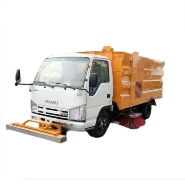 Подметально уборочная машина ISUZU ELF 100P, 4х2, 98 л.с., 5 м3