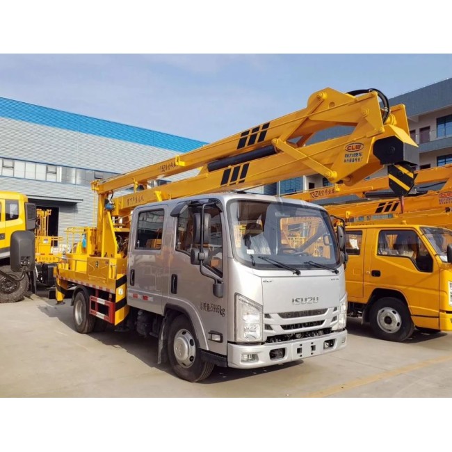 Автовышка Isuzu Elf двухрядная, 16 м