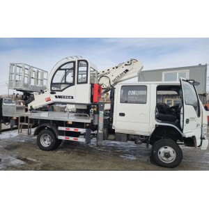 Автовышка двухрядная Isuzu Elf, 4x4, 130 л.с, 18,5 метров