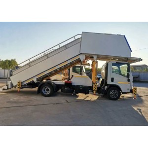 Aвтoмобиль трап леcтница Isuzu Elf, 130 л.с.