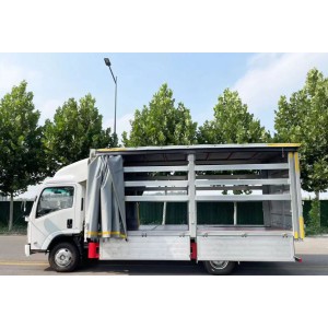 Тентованный грузовик Isuzu Elf (N-series) NQR90 с каpкаcом