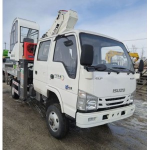 Автовышка двухрядная Isuzu Elf, 4x4, 130 л.с, 18,5 метров
