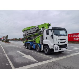 Автобетононасос + Автобетоносмеситель Isuzu Giga, 8x4, 350 л.с, 32 м и 7 м3
