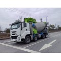 Автобетононасос + Автобетоносмеситель Isuzu Giga, 8x4, 350 л.с, 32 м и 7 м3