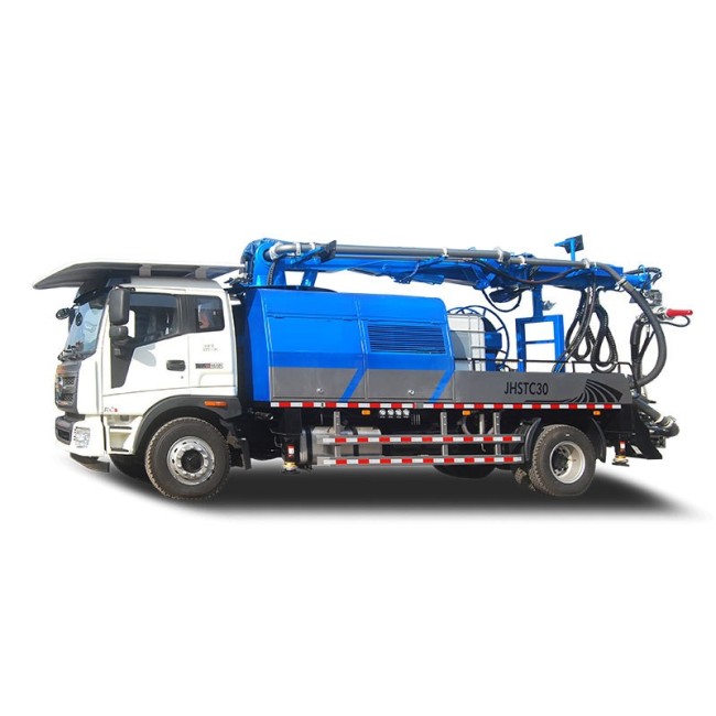 Бетононасос для влажного торкретирования ISUZU ELF, 4x2, 30 м?/ч