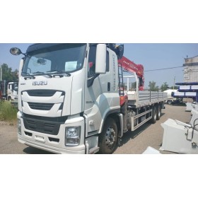 Бортовой манипулятор Isuzu GIGA с КМУ, 6х4, 12 т