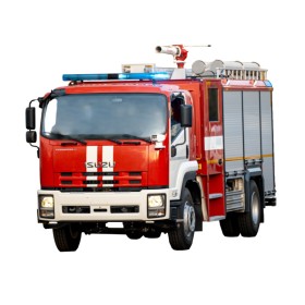 Пожарная машина ISUZU FTR 34L, 4х2, 240 л.с., 4000 л