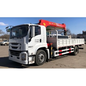 Бортовой ISUZU GIGA 4х2 с КМУ 7 тонн, 205 л.с.