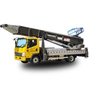 Автолифт Isuzu Elf,  4х2, 180 л.с., 55 м
