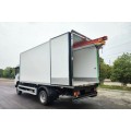 Изотермический фургон Isuzu Elf (N-series) с КМУ XCMG, 190 л.с.