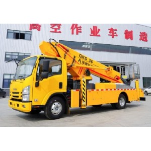 Автовышка Isuzu Elf, 4x2, 140 л.с, 36 м (увеличенная платформа)